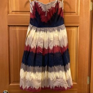 COREY LYNN CALTER strapless jewel-tone dress, size 6